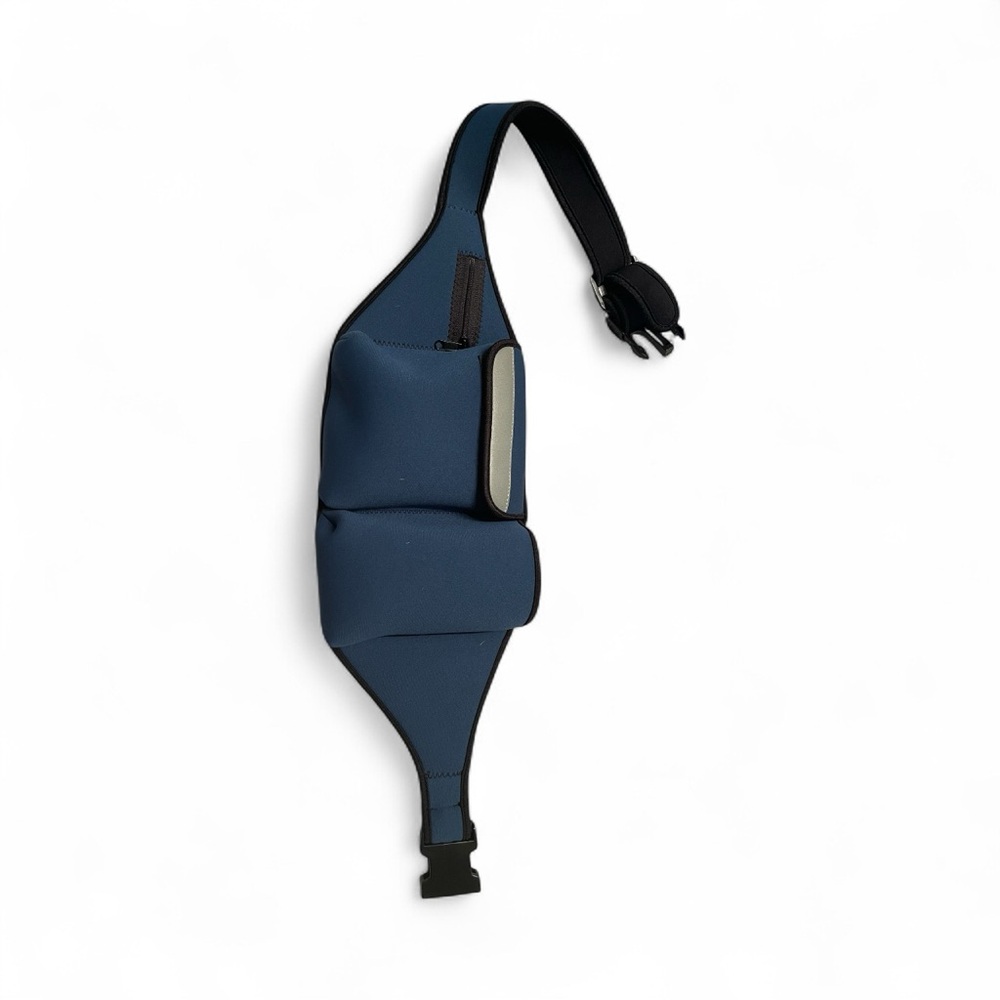Blue Neoprene Runners Belt Bag - Picture 3 of 3